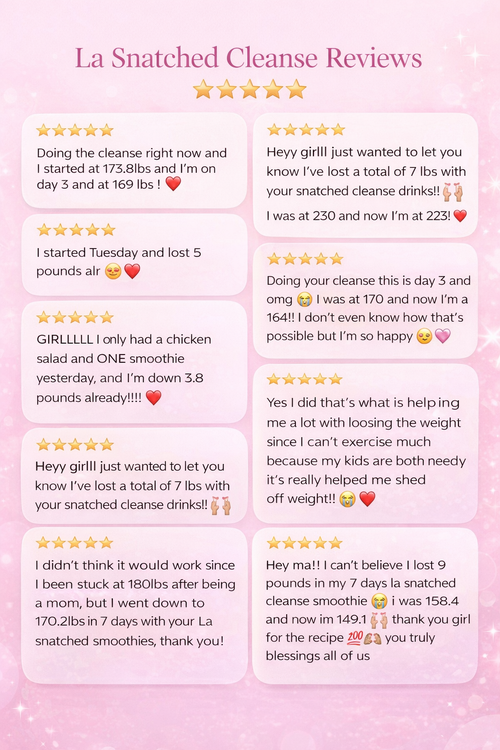 La Snatched Cleanse Ebook